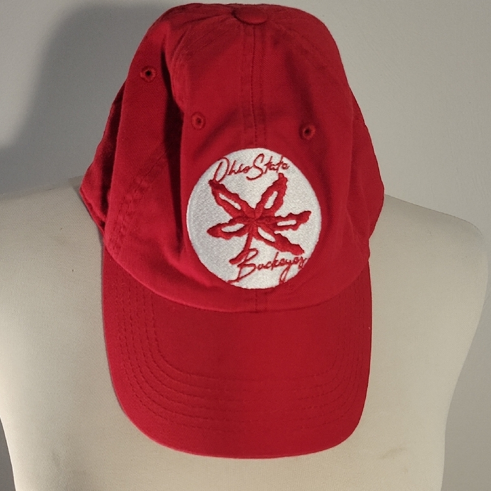 Red Ohio State Buckeyes Cap